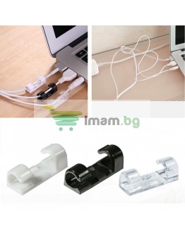 Самозалепващи се практични щипки за кабели